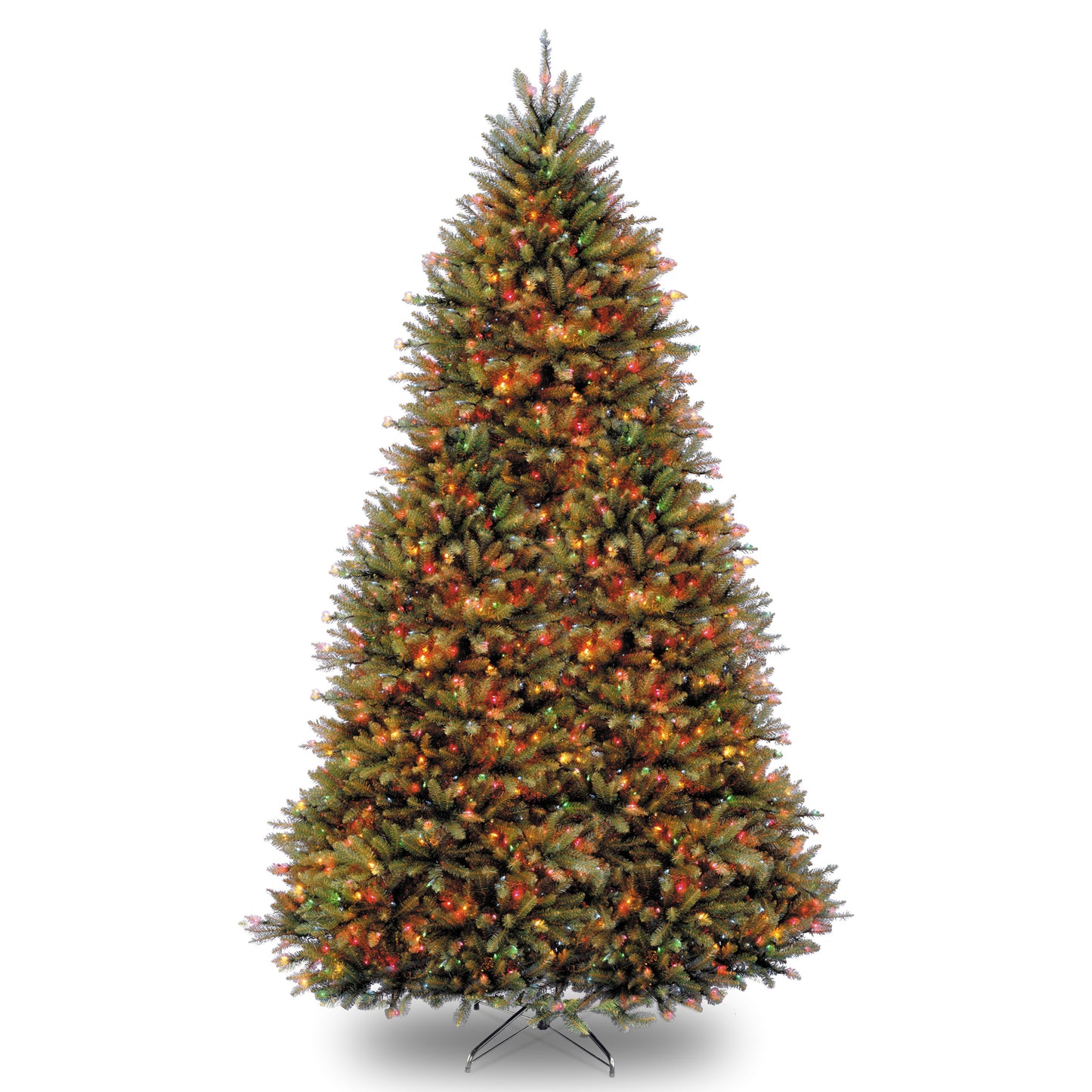 12 ft. Pre-Lit Dunhill Fir Tree with PowerConnect Dual Color LED Lights