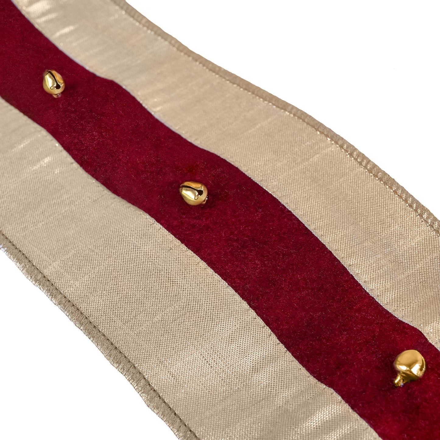 3 in. HGTV Home Collection Double-Fused Sleigh Bell Ribbon