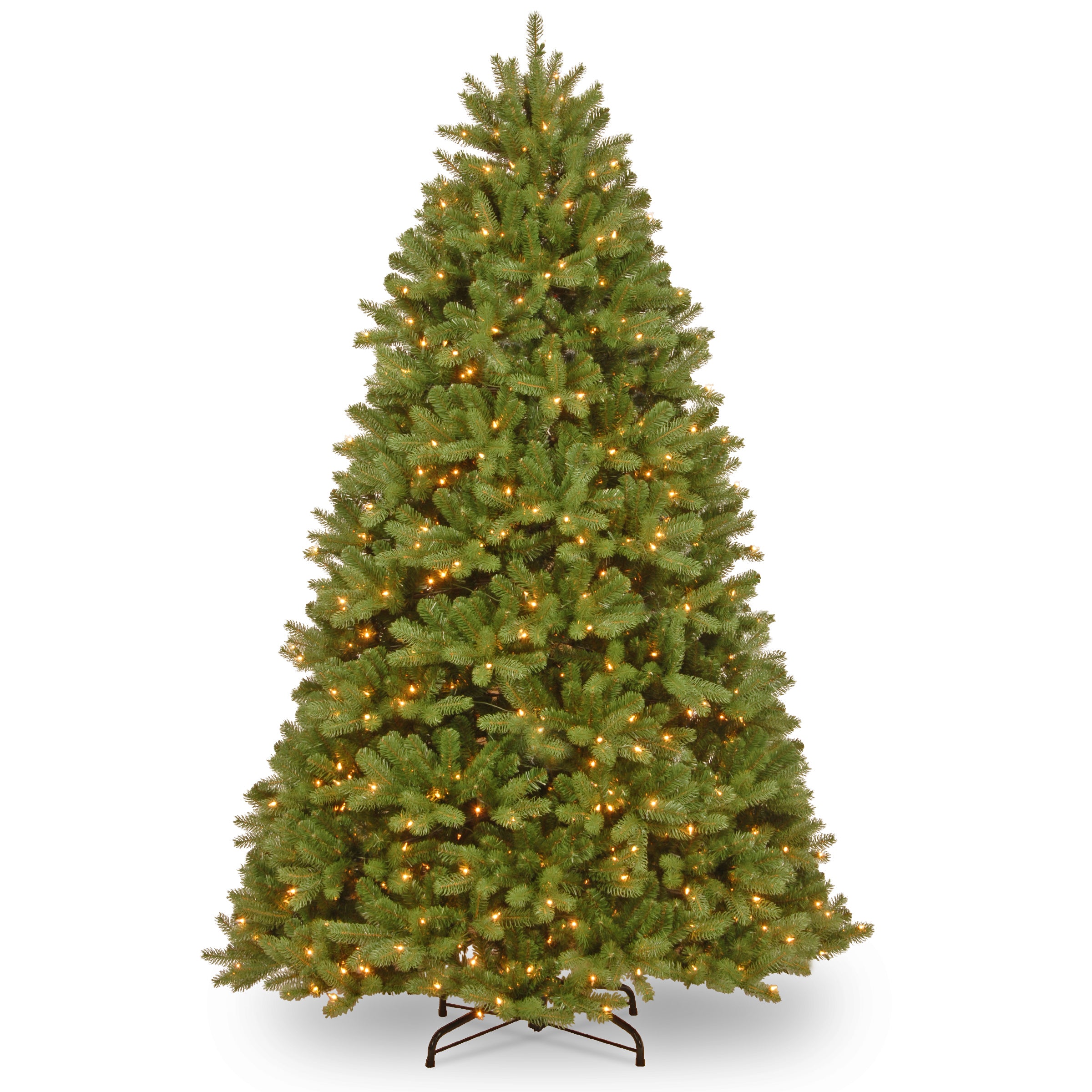 7.5 ft. Feel Real® Newberry® Spruce Hinged Tree with 750 Clear Lights- UL