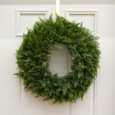 24 in. Arborvitae Wreath