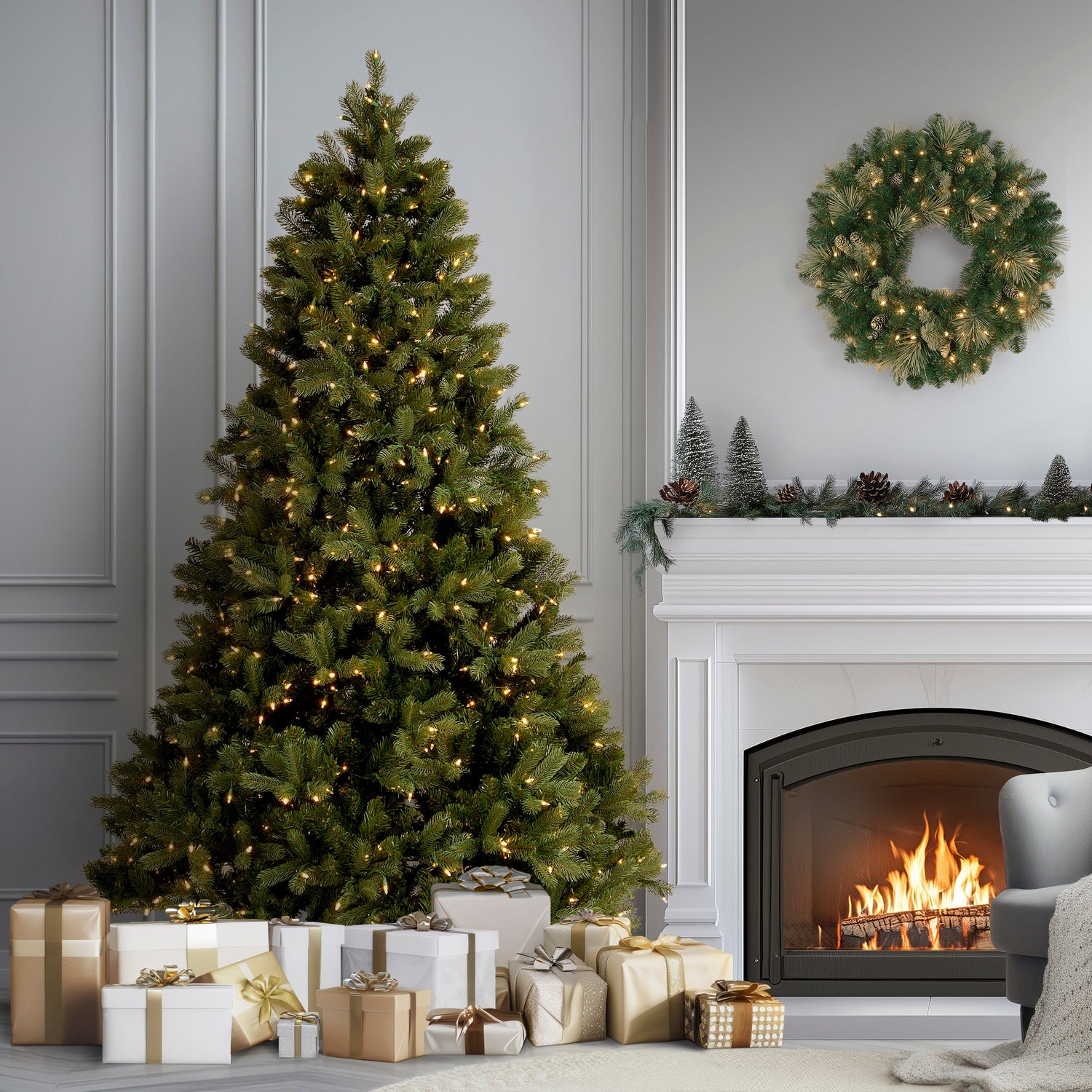 Downswept Douglas Fir Christmas Trees