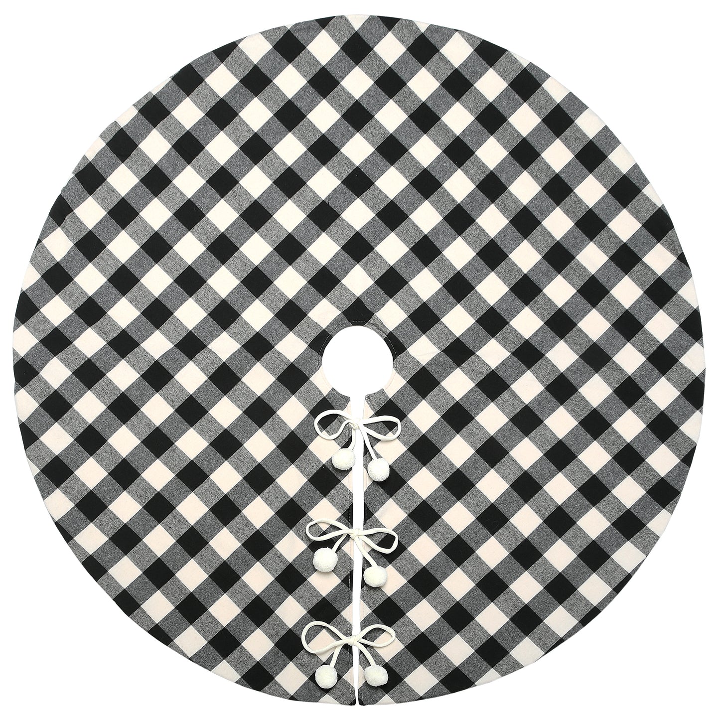 52 in. General Store Collection Plaid Tree Skirt