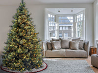 7.5 ft. Pre-Lit Carolina Pine Tree with 750 Clear Lights