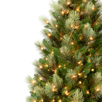 9 ft. Pre-Lit Charleston Pine Tree with Clear Lights