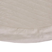 60 in. HGTV Home Collection Quilted Velvet Tree Skirt, Ivory