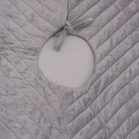60 in. HGTV Home Collection Quilted Velvet Tree Skirt, Silver