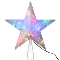 10 in. Tree Top Star for Artificial Trees with Dual Color Lights