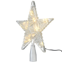 10 in. Tree Top Star for Artificial Trees with Dual Color Lights