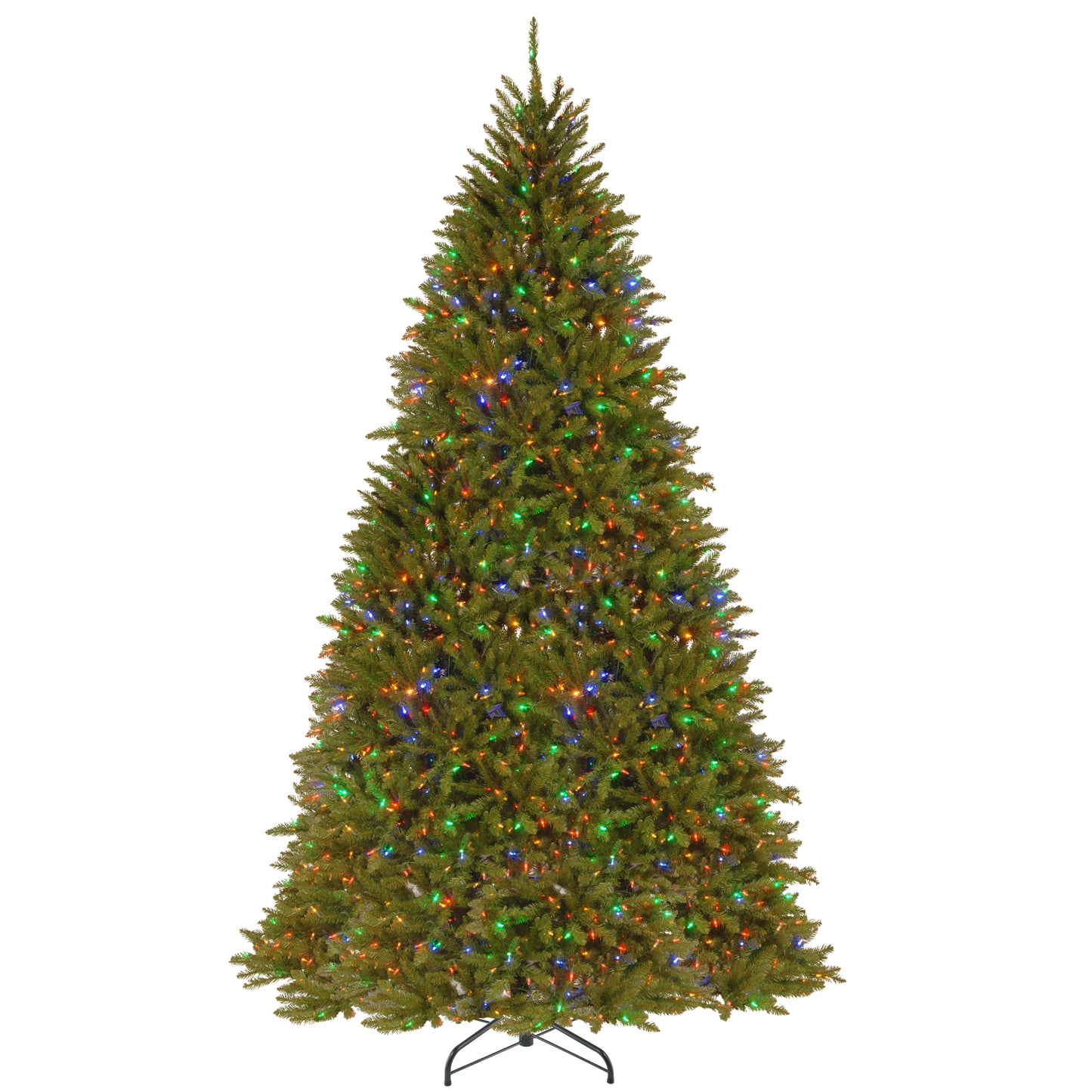 10 ft. Pre-Lit Dunhill Fir Tree with PowerConnect Dual Color LED Lights