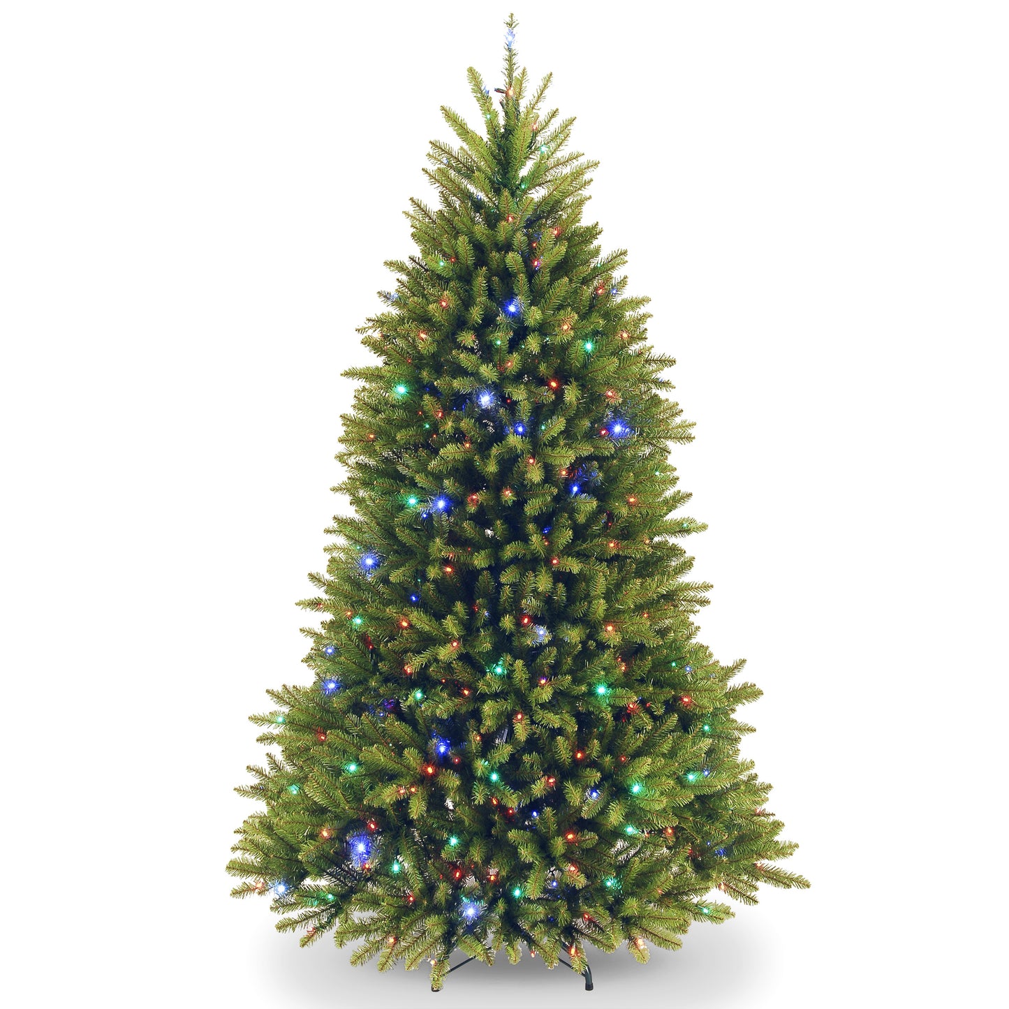 7.5 ft. Pre-Lit Dunhill Fir Tree with PowerConnect Dual Color LED Lights