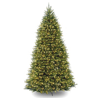12 ft. Pre-Lit Dunhill Fir Tree with PowerConnect Dual Color LED Lights