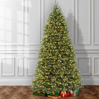 12 ft. Pre-Lit Dunhill Fir Tree with PowerConnect Dual Color LED Lights