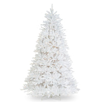 7 ft. Pre-Lit Dunhill Fir White Tree with Clear Lights