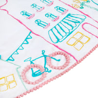 52 in. HGTV Home Collection Village Scene Tree Skirt