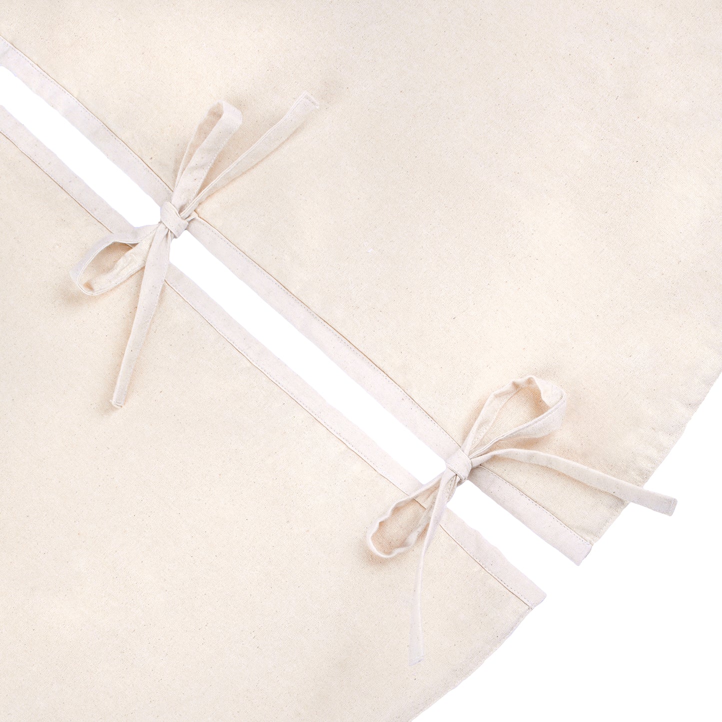 52 in. HGTV Home Collection Fringe Detail Tree Skirt, Off White
