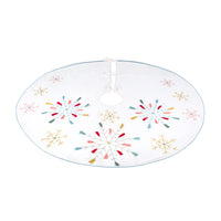 54 in. HGTV Home Collection Embroidered Boho Tree Skirt