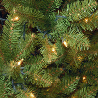 6.5 ft. Pre-Lit Kingswood Fir Pencil Tree with Clear Lights