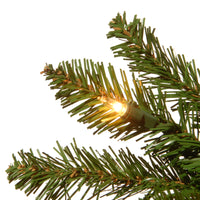 7.5 ft. Pre-Lit Kingswood Fir Pencil Tree with Clear Lights