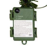 Pre-Lit Buzzard Pine Assortment Set of 1 Entrance Tree, 1 Wreath, 1 Garland, Plug-In