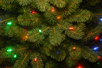 6.5 ft. Pre-Lit Downswept Douglas Fir Tree with Dual Color LED Lights