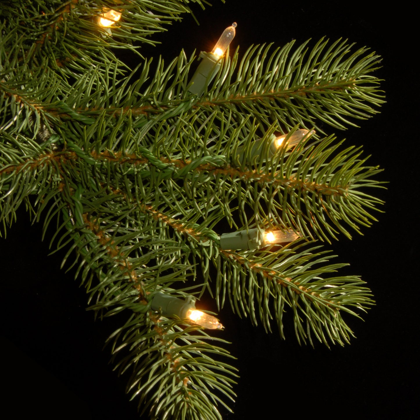 6.5 ft. Pre-Lit Downswept Douglas Fir Tree with Dual Color LED Lights