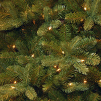 9 ft. Pre-Lit Downswept Douglas Fir Tree with Dual Color LED Lights