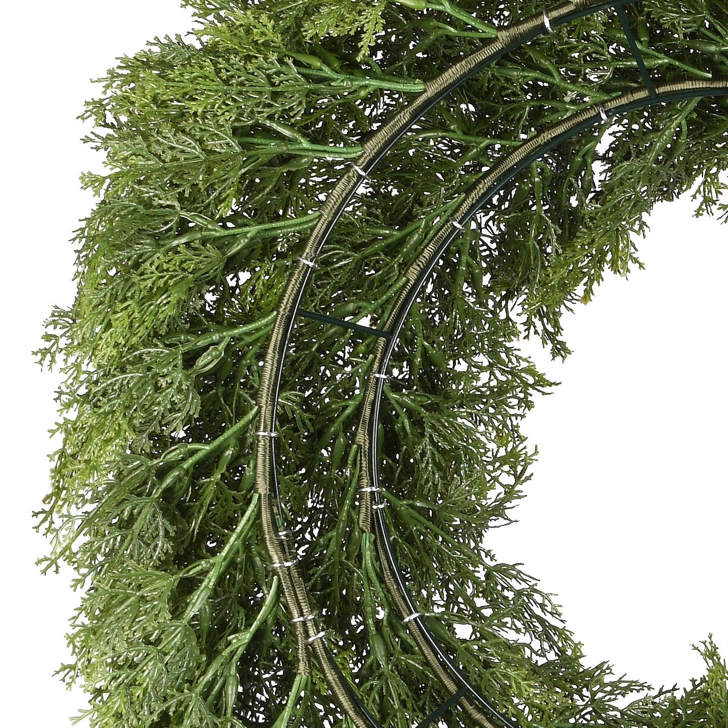 24 in. Arborvitae Wreath