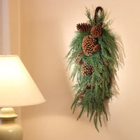 32 in. Mixed Pine Christmas Teardrop