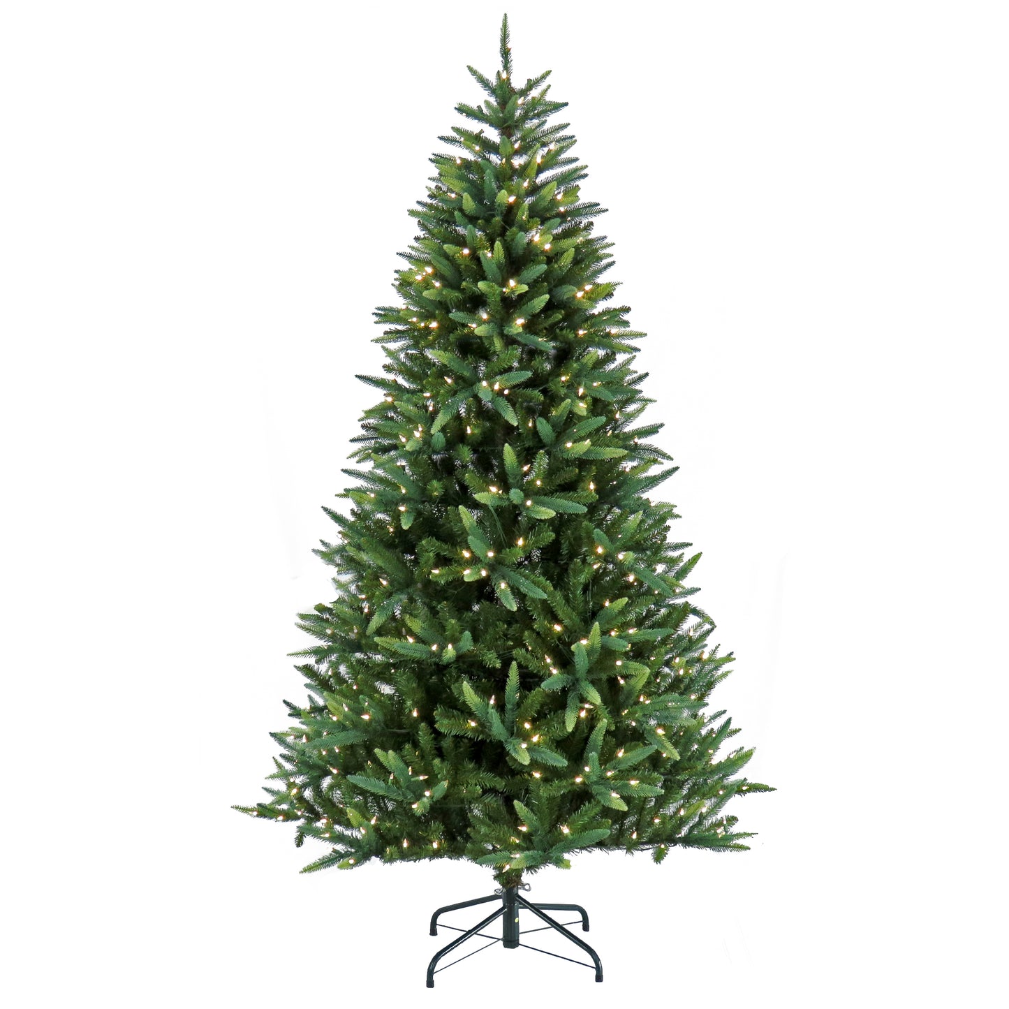 7.5 ft. Pre-Lit Spada Pine Tree with LED Lights, Plug-In
