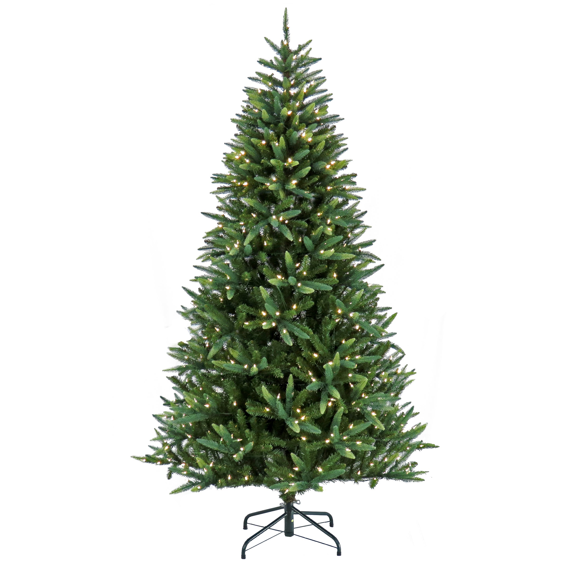 7.5 ft. Pre-Lit Spada Pine Tree with LED Lights, Plug-In