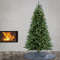 7.5 ft. Pre-Lit Spada Pine Tree with LED Lights, Plug-In