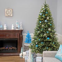7.5 ft. Pre-Lit Spada Pine Tree with LED Lights, Plug-In